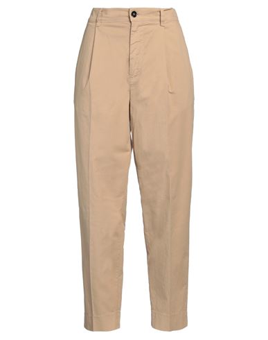 True Nyc Woman Pants Beige Size 28 Cotton, Elastane