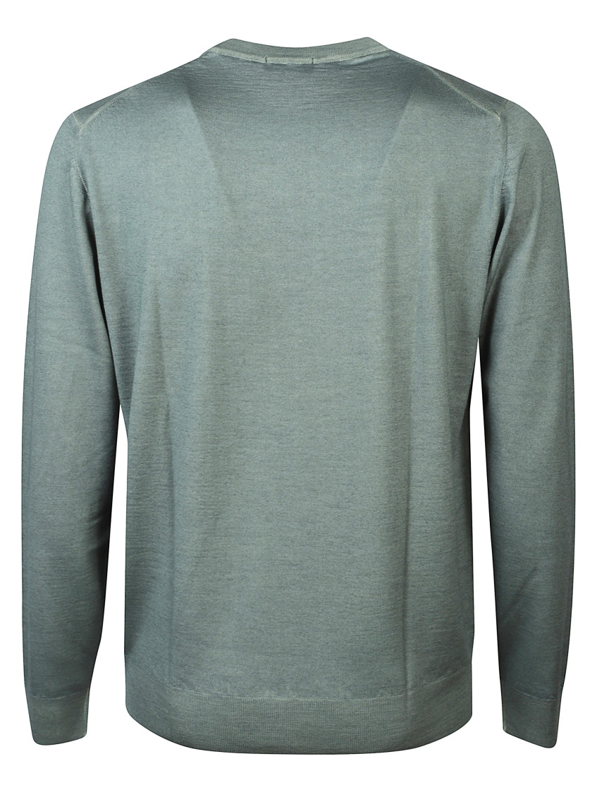 Crew Neck Sweater In Virgin Wool