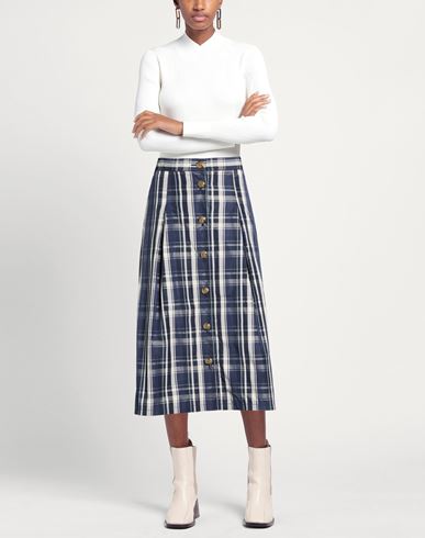 Boy Woman Midi skirt Navy Size 0 Polyester