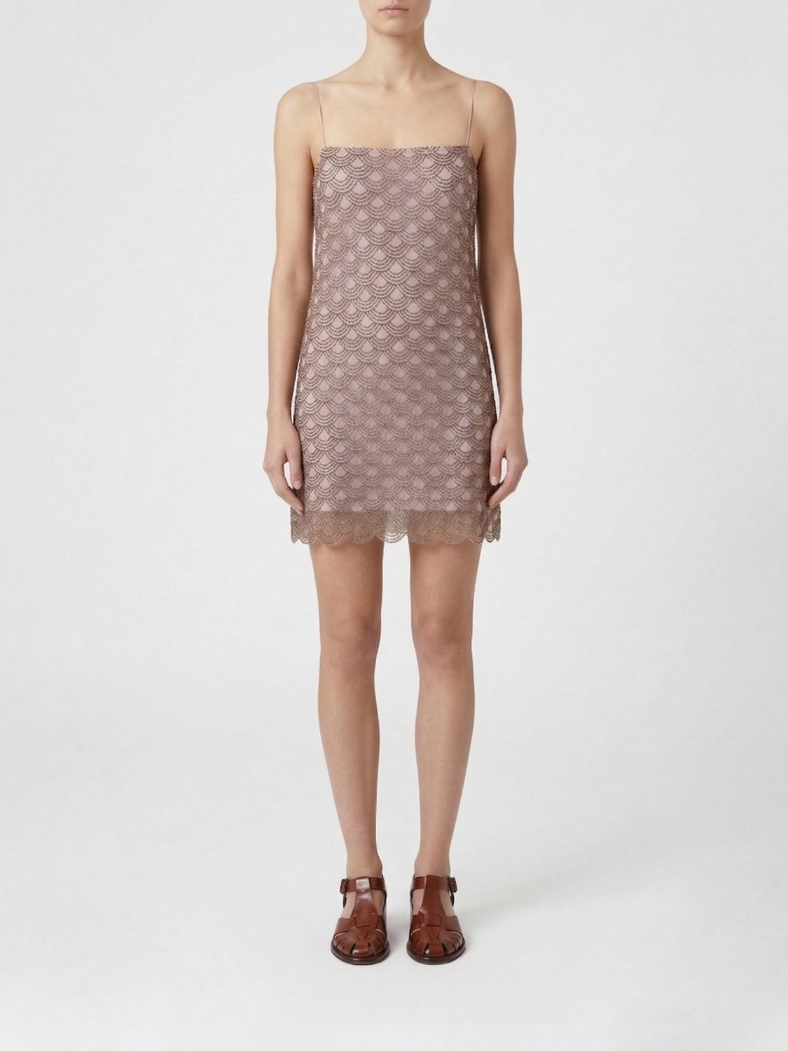 Dress Woman color Beige