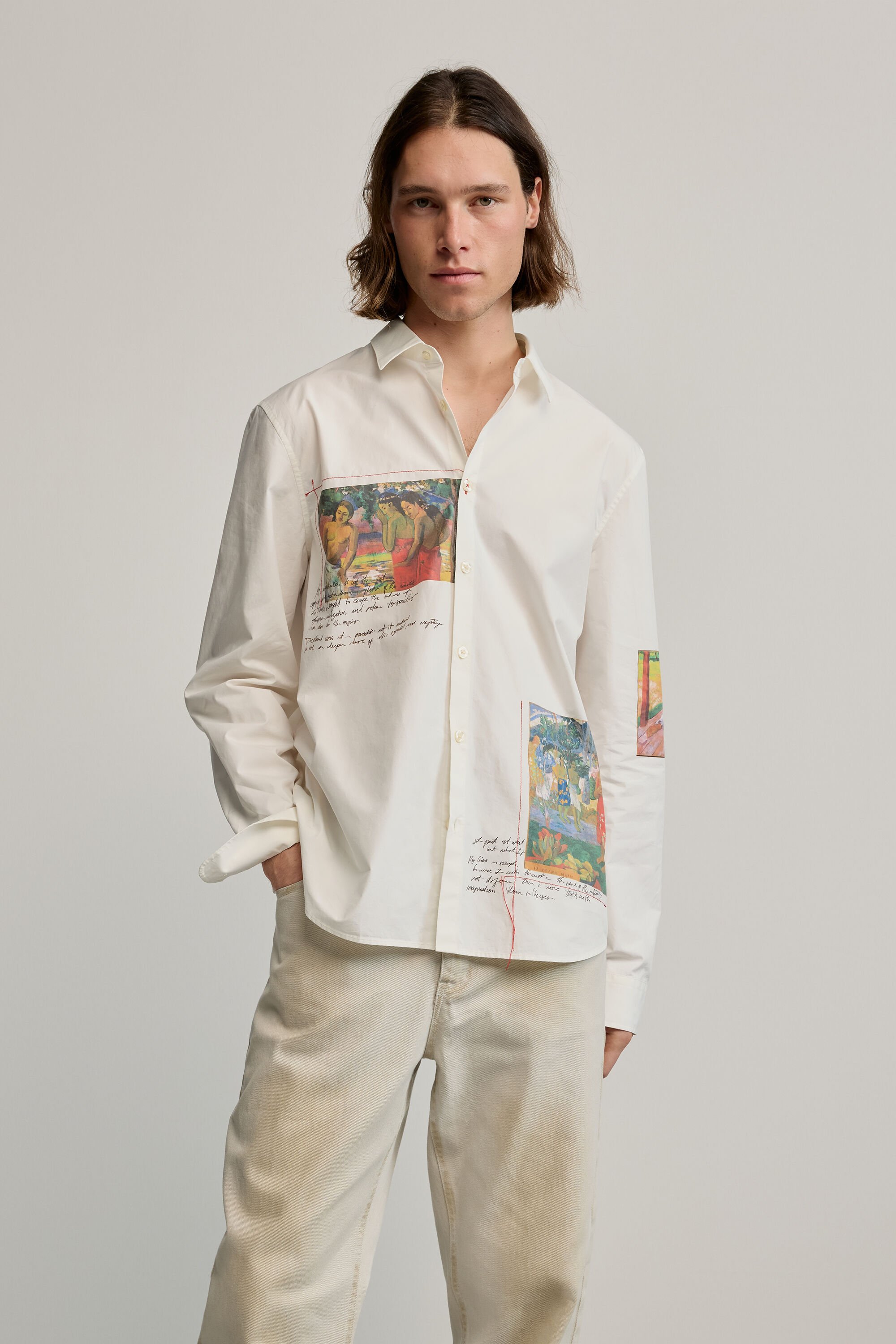 Printed Gaugin shirt
