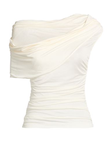 Woman Top Ivory Size 8 Viscose