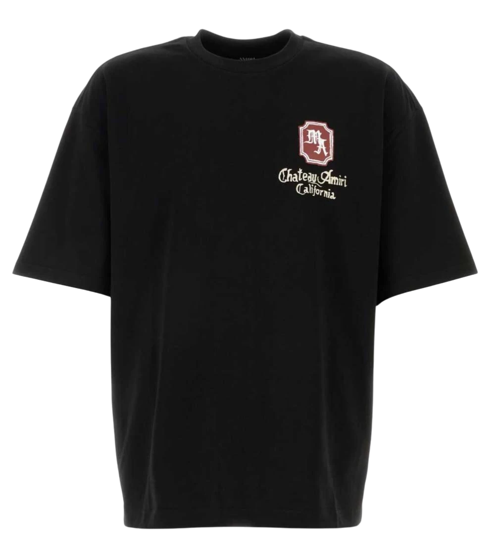 Amiri - crew neck short sleeve cotton jersey t-shirt
