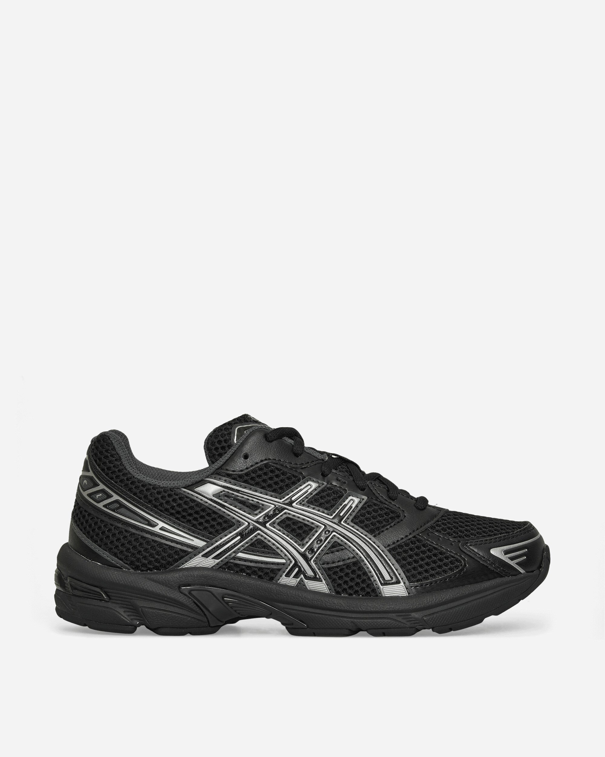 Men's GEL-1130 Sneakers in Black/Pure Silver, Size UK 9