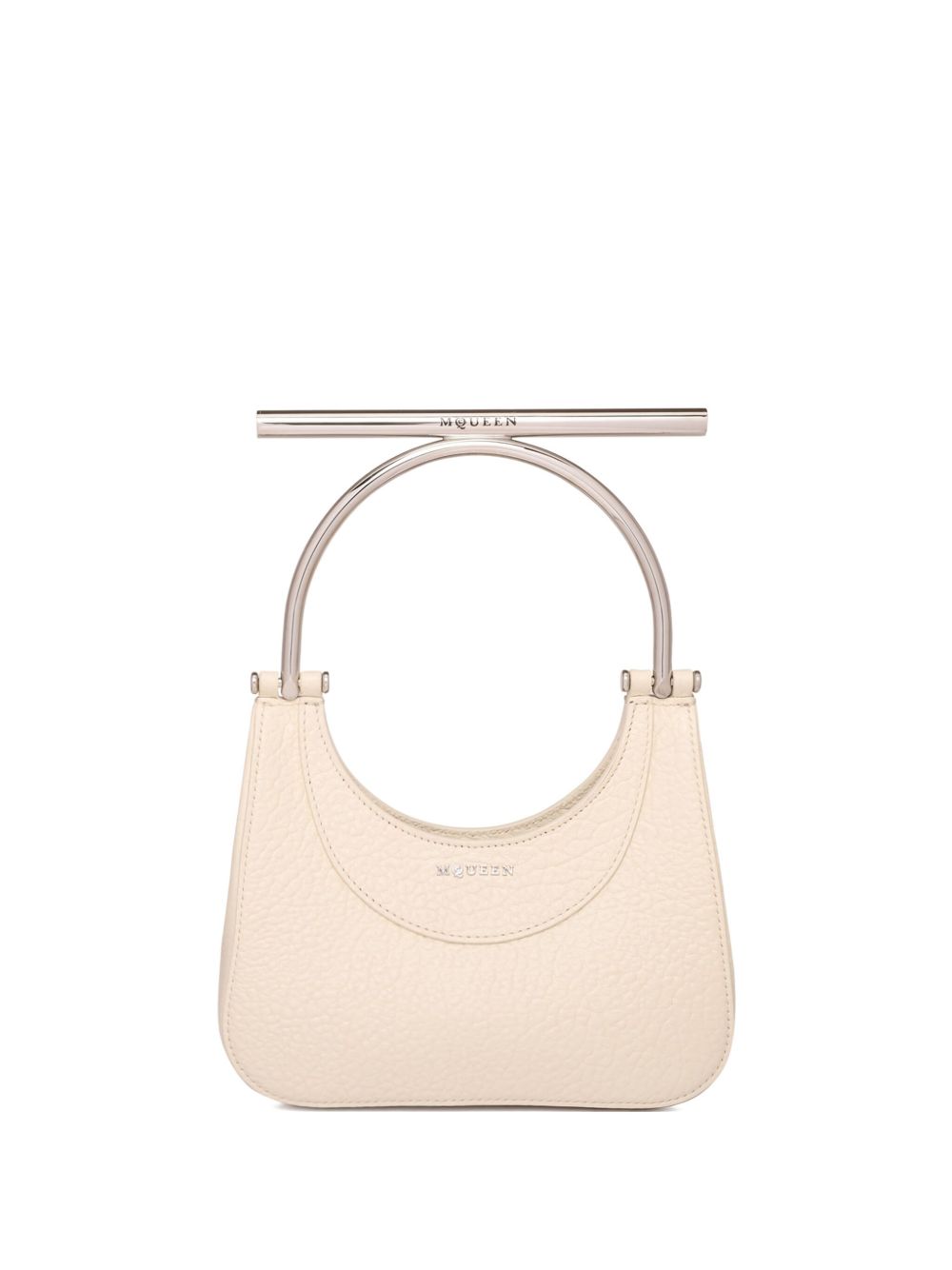 Alexander McQueen leather clutch bag - White