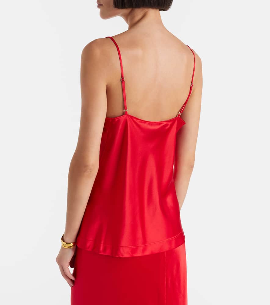Sense Of Shine silk-blend satin camisole