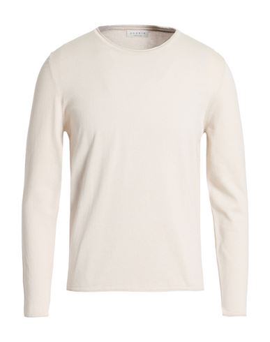 Man Sweater Beige Size 40 Cotton