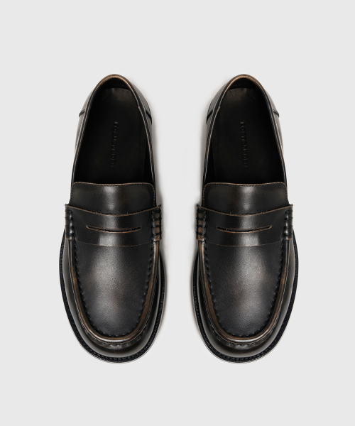 UNIFORM Wide Loafer Vintage Brown