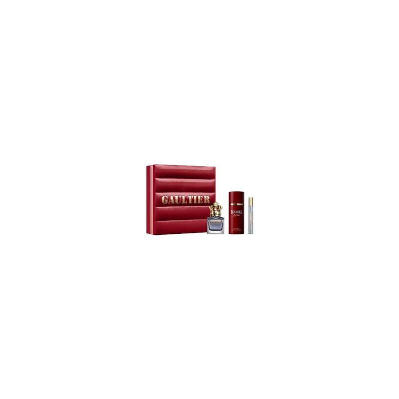 Scandal Pour Homme Gift Set EDT 100 ml, deospray 150 ml and miniature EDT