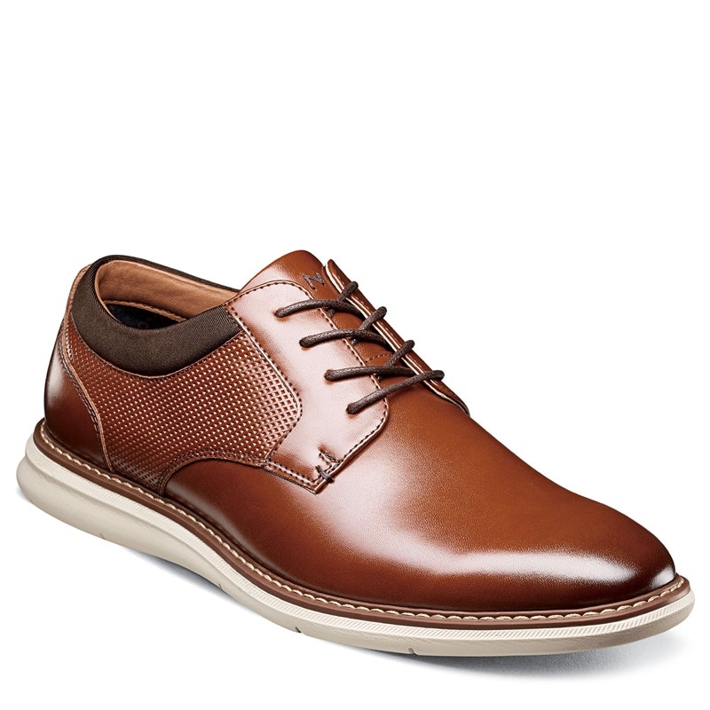 Men's Chase Plain Toe Oxford Shoes (Cognac Multi)