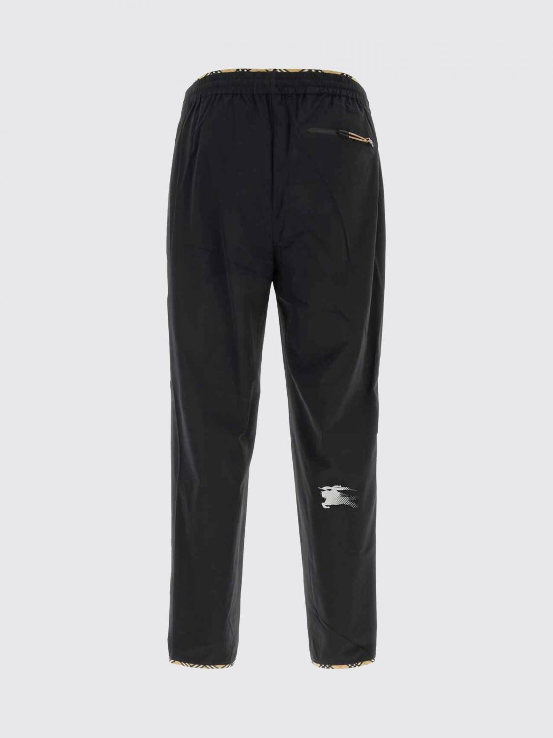 Technical Jersey Jogging Trousers with Equestrian Knight Logo