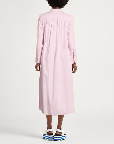 Woman Midi dress Lilac Size 6 Cotton