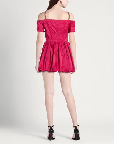 Woman Mini dress Fuchsia Size 6 Polyamide