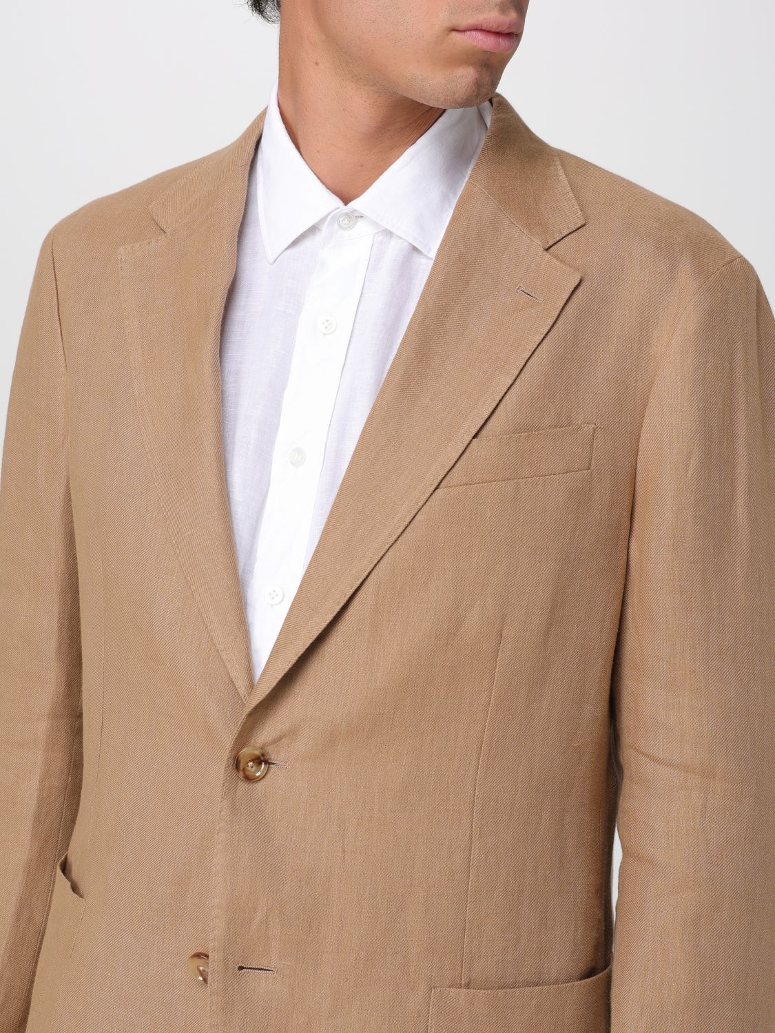 Suit Men color Beige