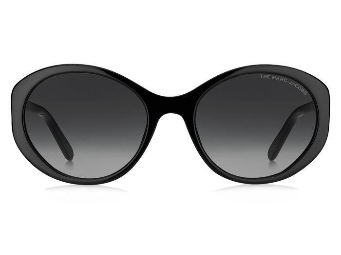Marc Jacobs Woman Marc Jacobs MARC 520/S 807/9O Sunglasses Acetate Black Grey Round Normal Shaded