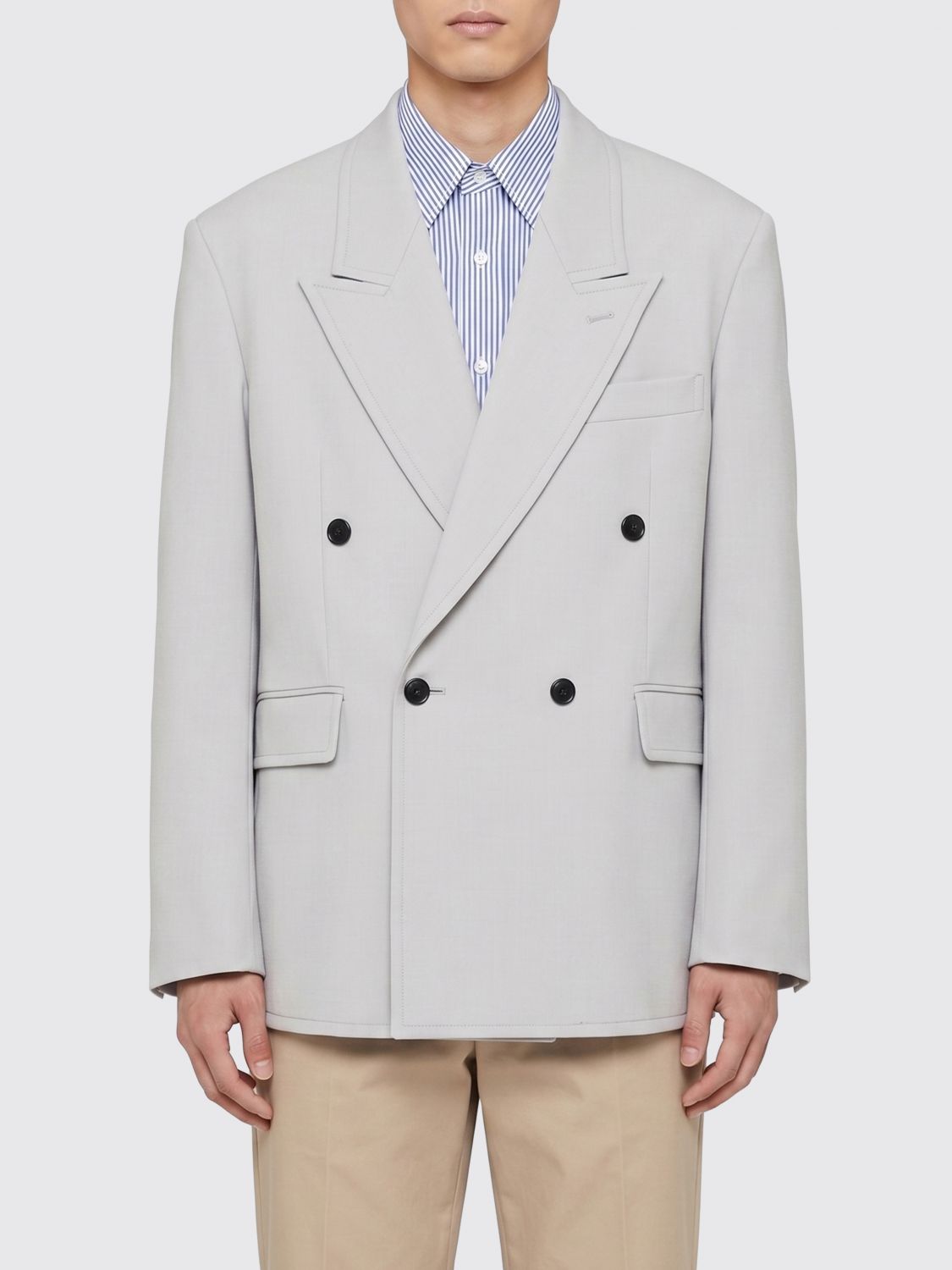 Jacket Men color Grey