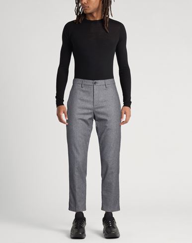 Man Pants Grey Size 33 Wool, Polyamide, Cashmere, Elastane