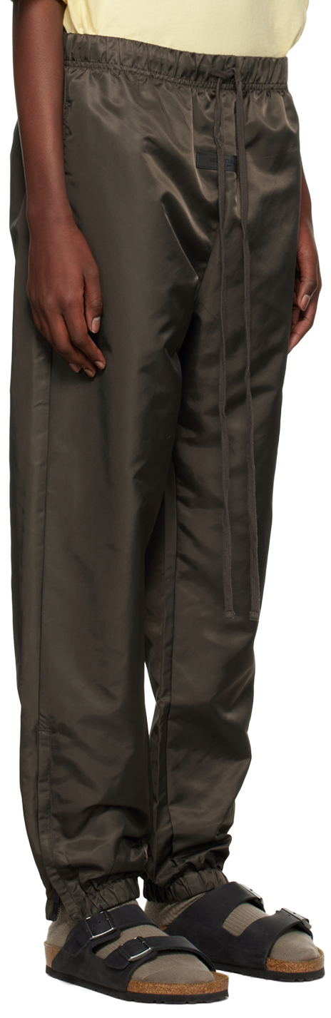 Gray Nylon Jogger Pants