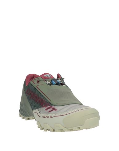 Feline Woman Sneakers Military green Size 7 Textile fibers, Synthetic material