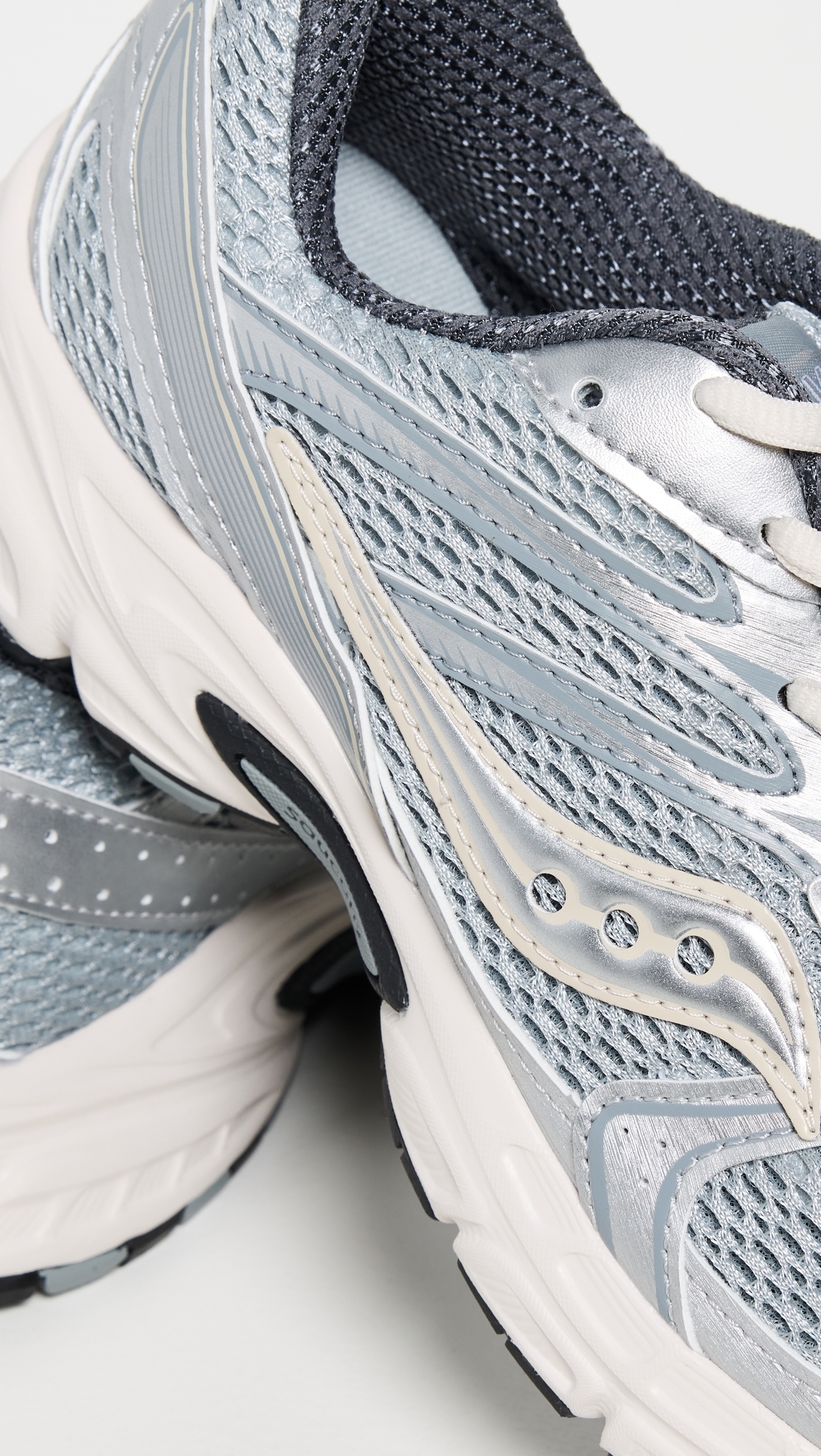 Saucony Ride Millenium Unisex Sneakers Silver/Cream W