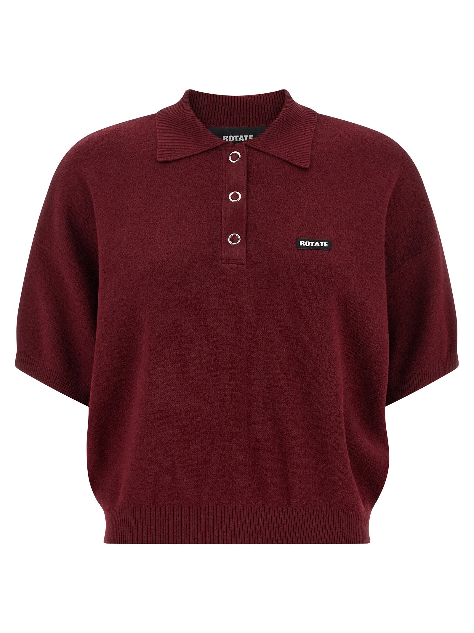 Slinky Knit Polo Shirt