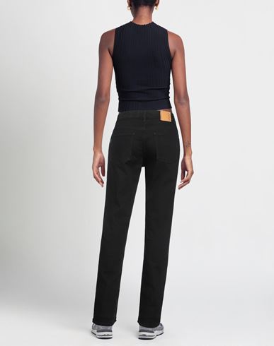 Haikure Woman Jeans Black Size 24 Cotton, Lyocell, Elastomultiester, Elastane