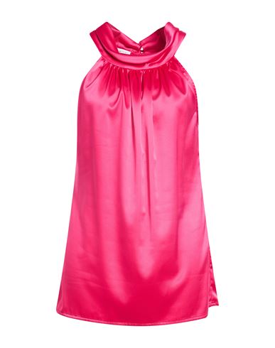 Woman Top Fuchsia Size 10 Polyester