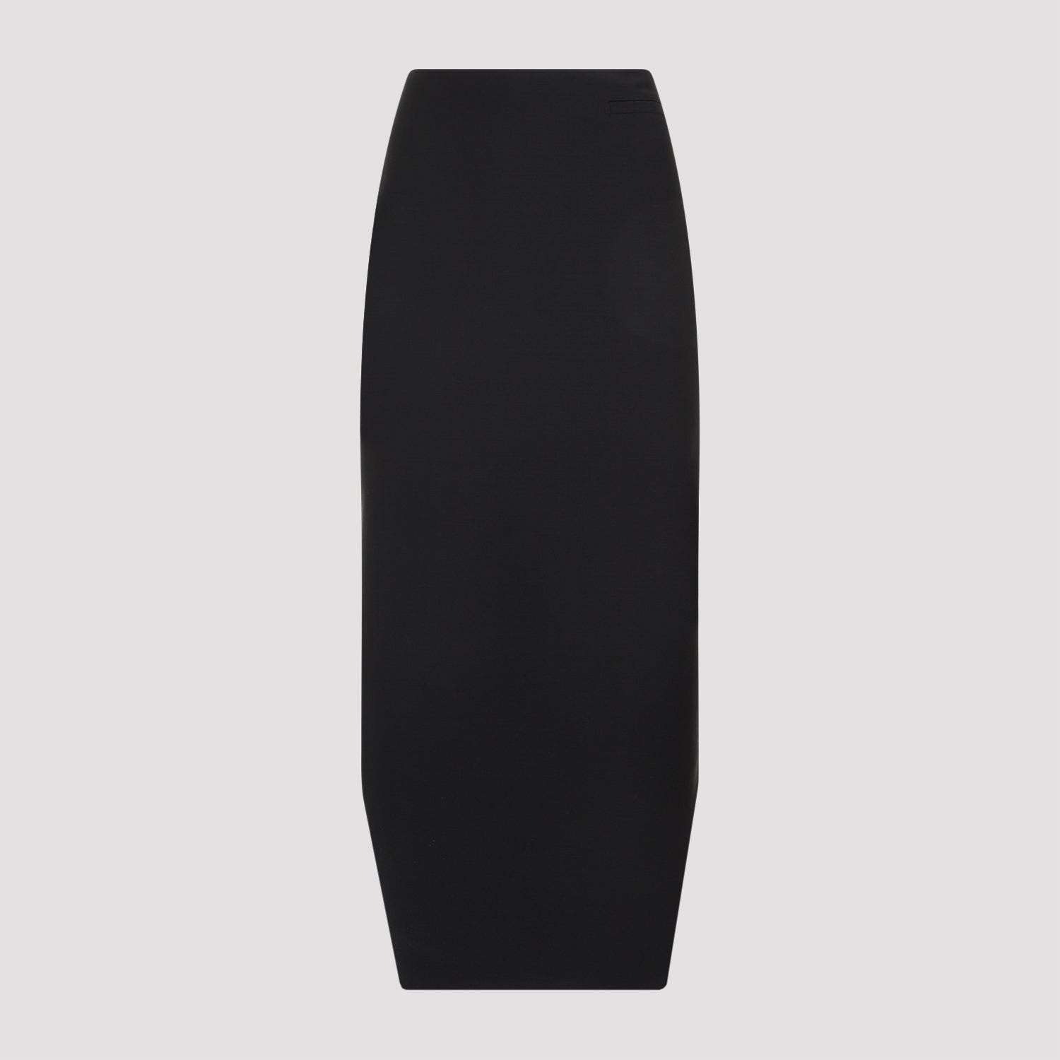 ASYMMETRIC SKIRT in WOOL and MOHAIR