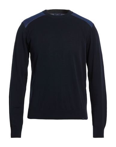 Man Sweater Midnight blue Size XXL Cotton