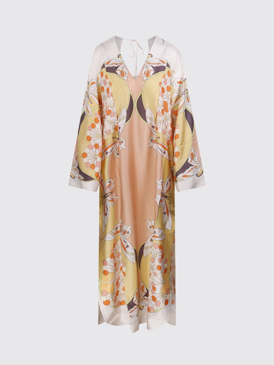 Twin Flame Silk Dress