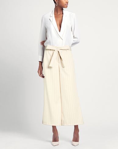 Woman Pants Ivory Size XS Polyester, Elastane, Viscose