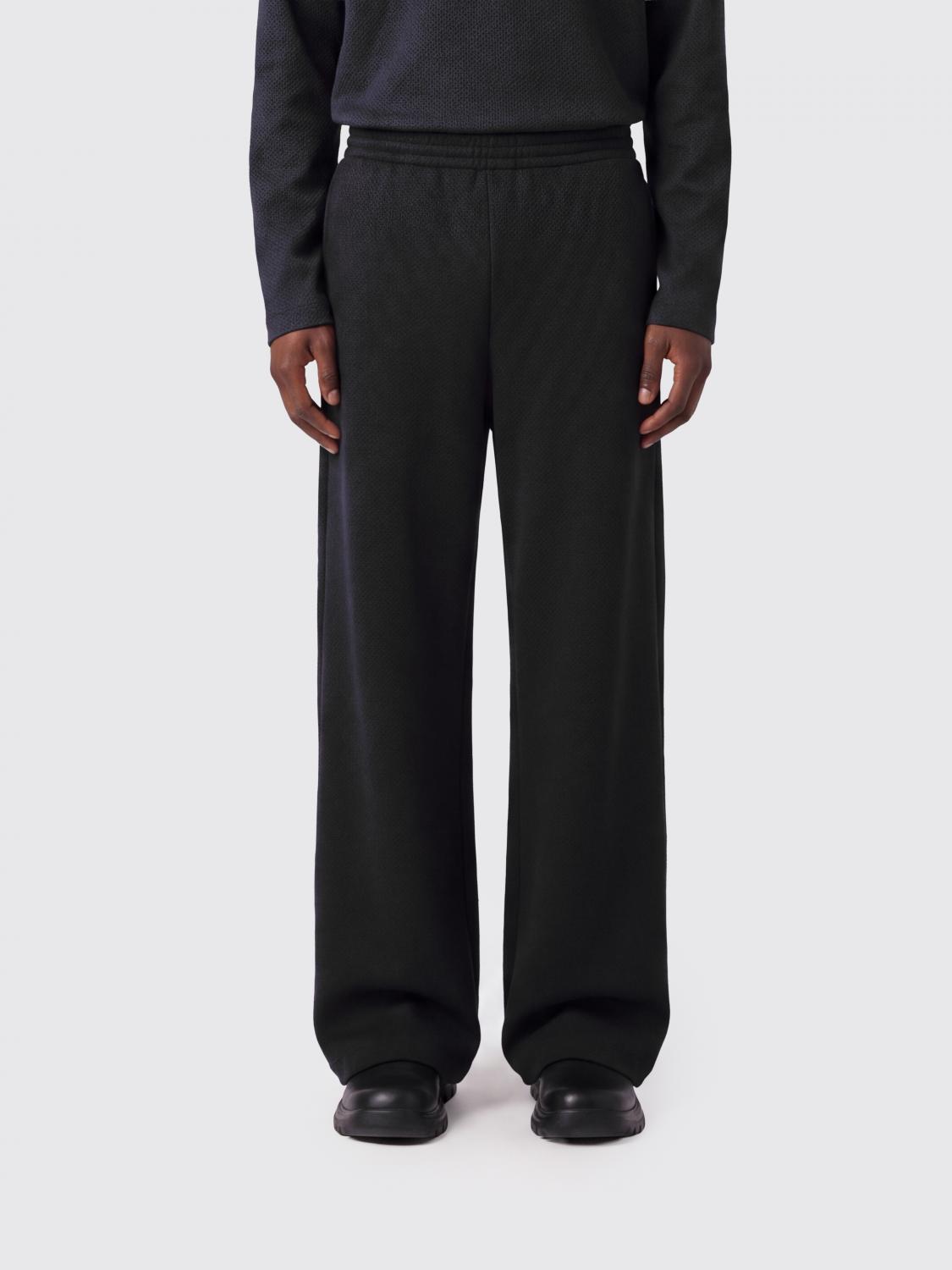 Cotton track pants - Black