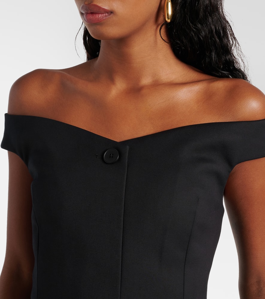 Sandrine off-shoulder minidress