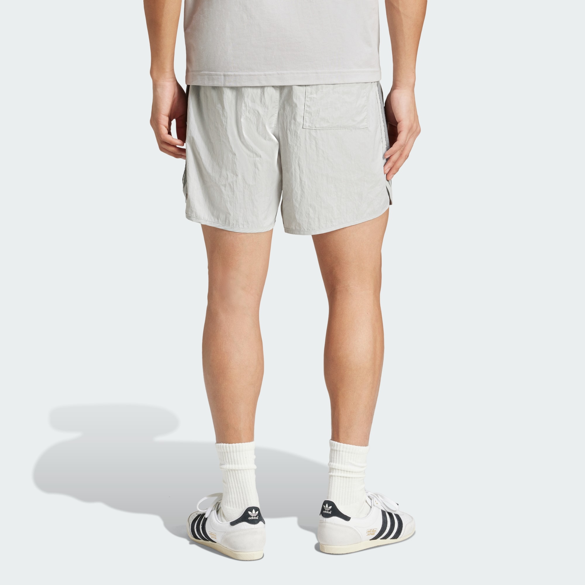 ADIDAS Originals Mens Adicolor Classics Sprinter Shorts - Light Grey - Sma