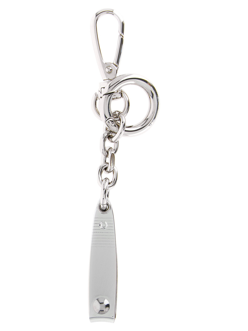 Nail Cutter Keyring Silver