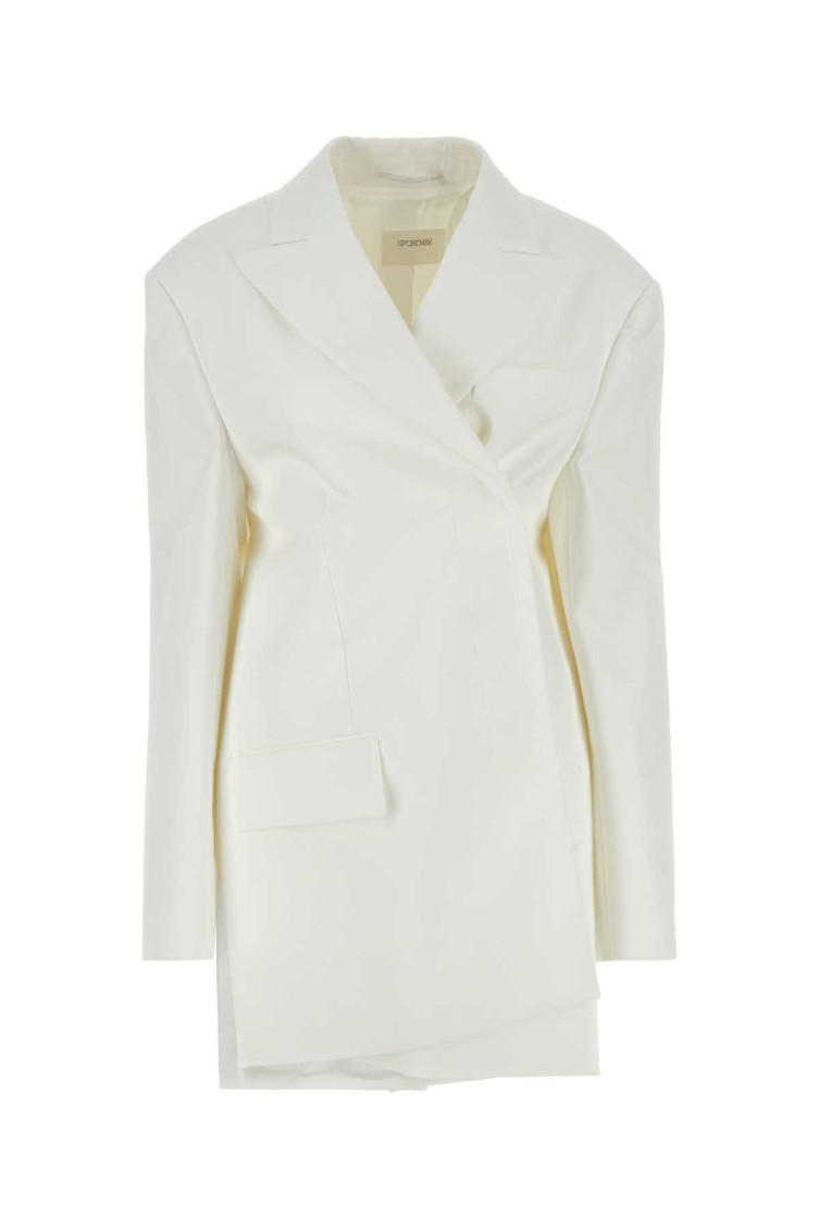 White Cotton Achille Blazer