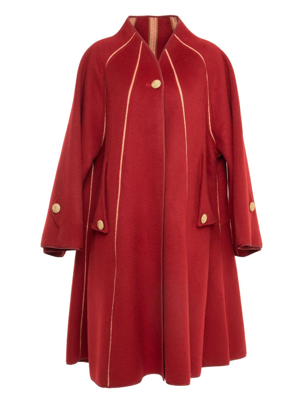 YANGKEHAN Ripple of Ruby coat - Red