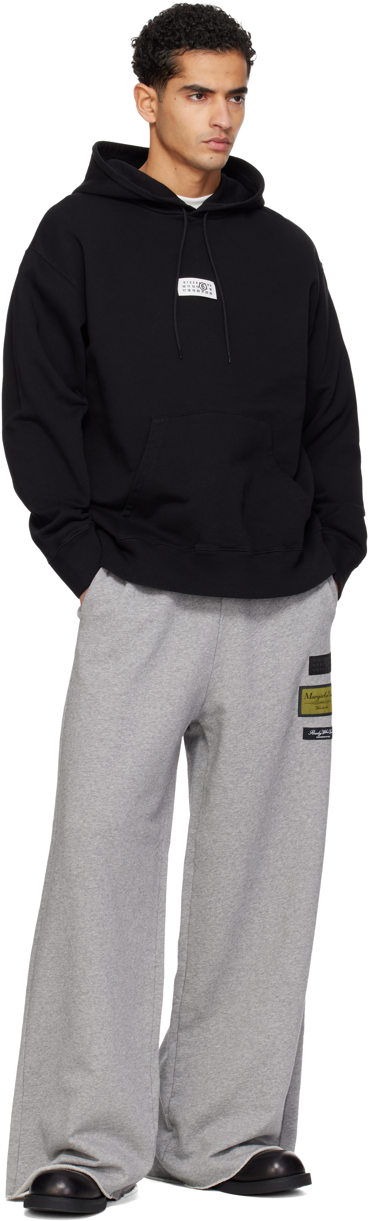 Gray Label Patch Sweatpants