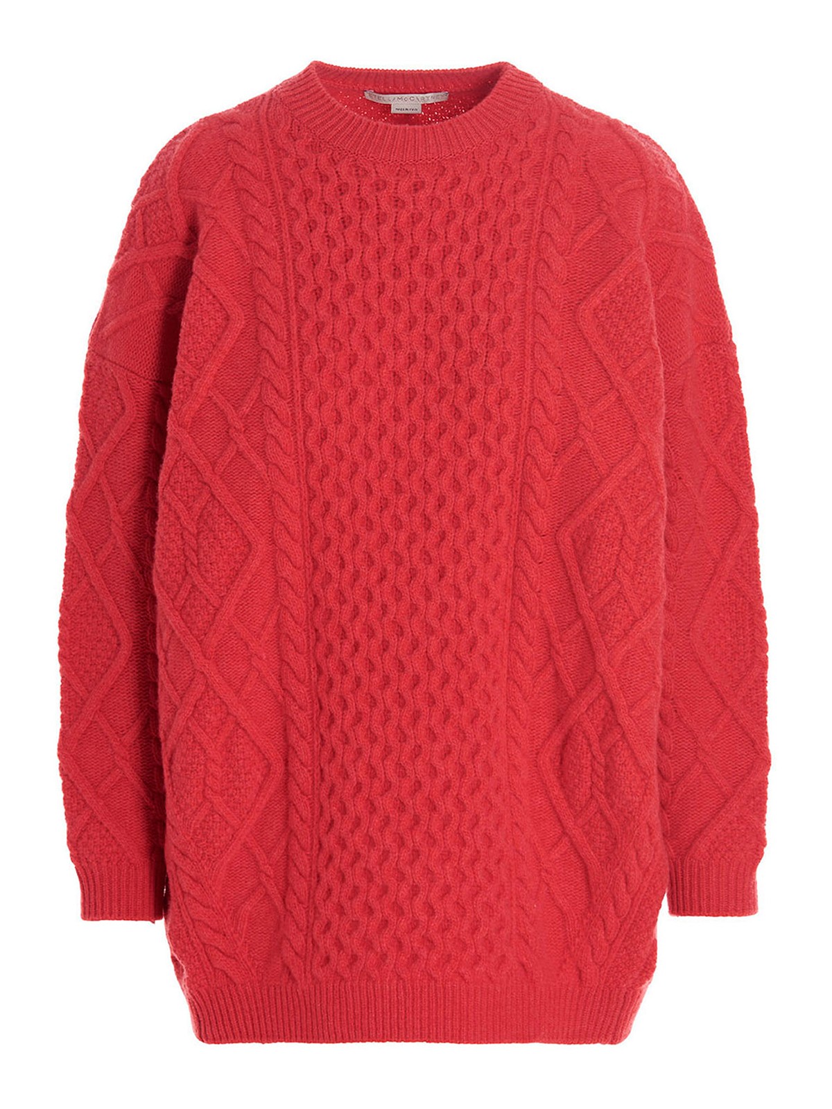 Cable-knit sweater