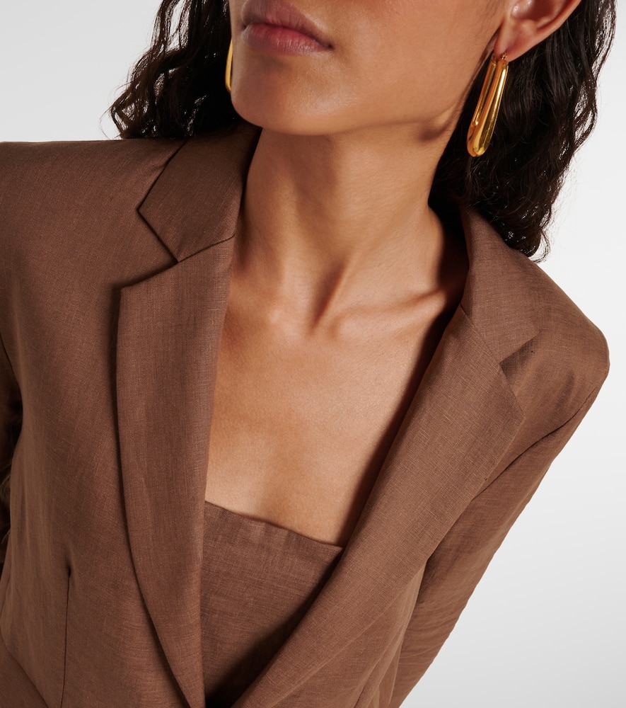 Azores linen blazer