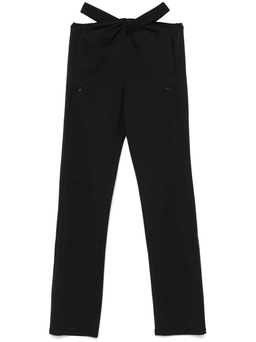 X Puma logo track pants - Black