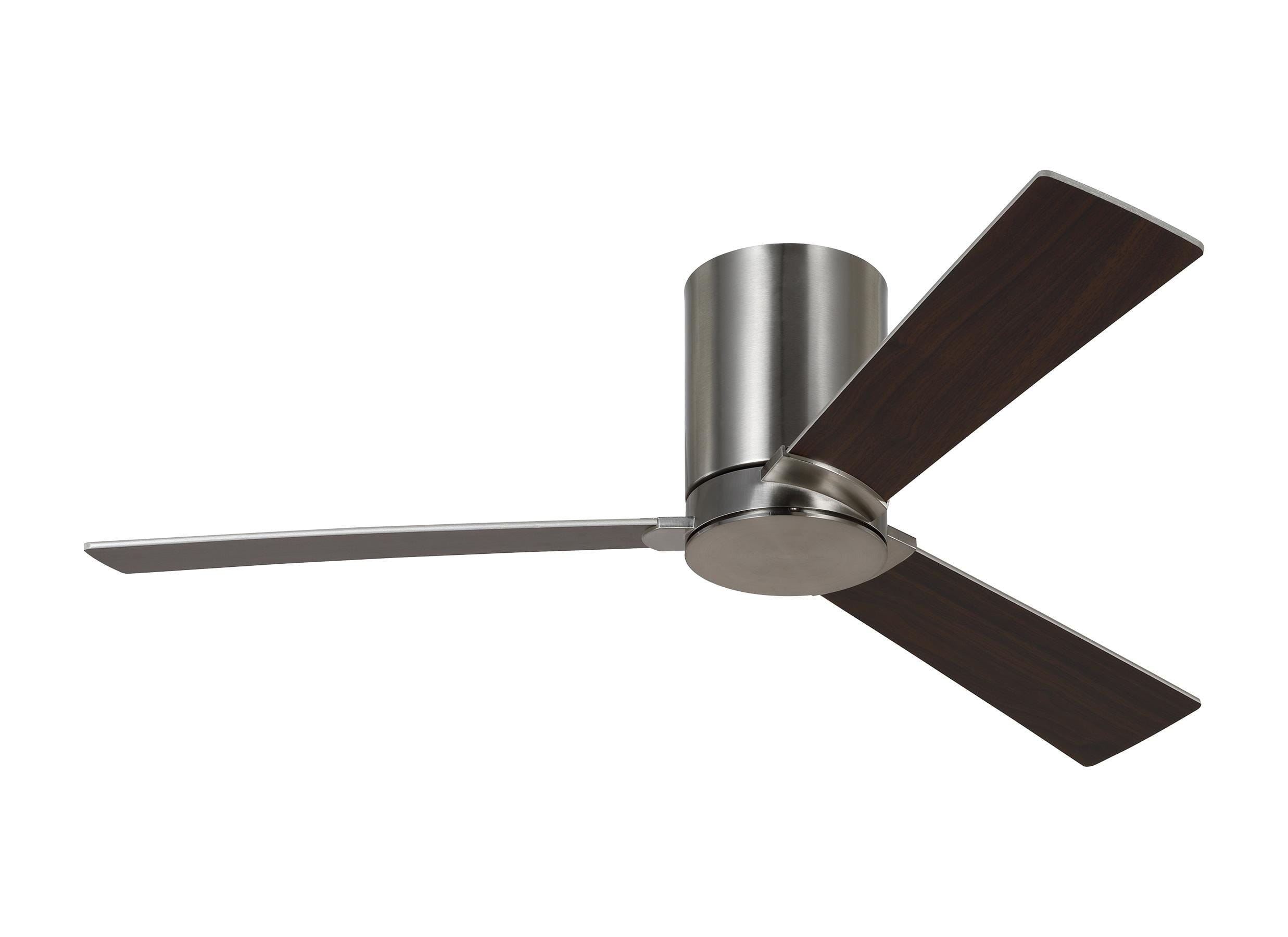 Brushed Steel 44"Ceiling Fan from the Rozzen Collection