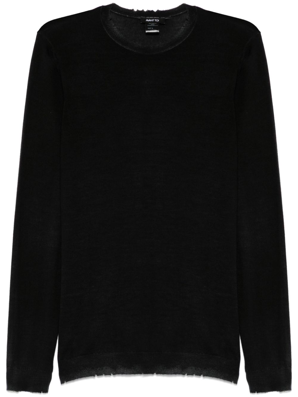 Faded sweater - Black