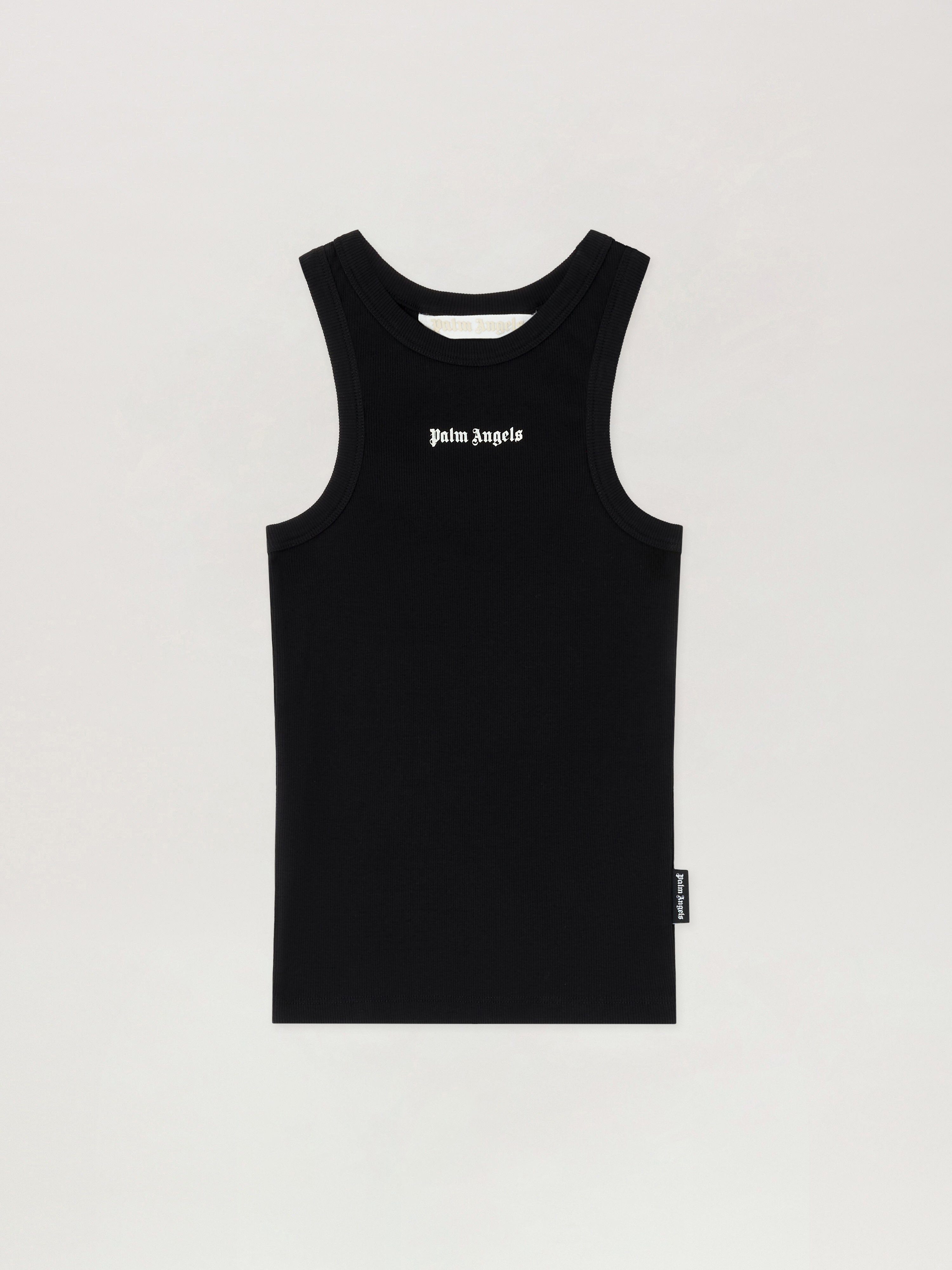 Classic Logo Fitted Tank Top - Woman T
