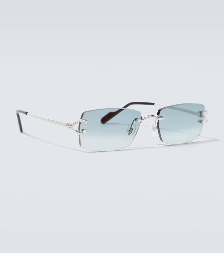 Cartier Eyewear Collection Signature C rectangular sunglasses