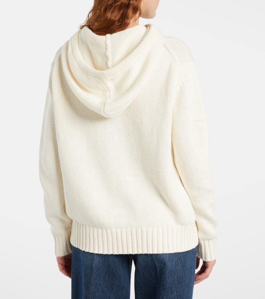 Polo Bear cotton and linen hoodie