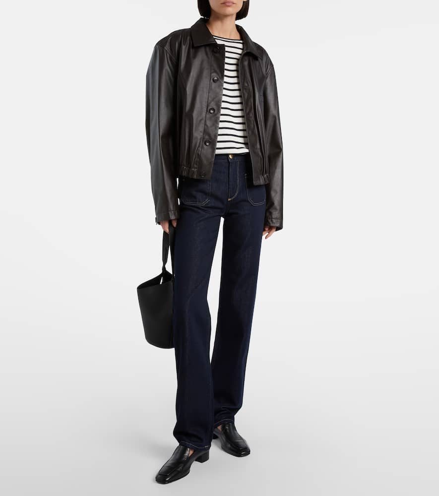 Cotton, silk, and cashmere sweater