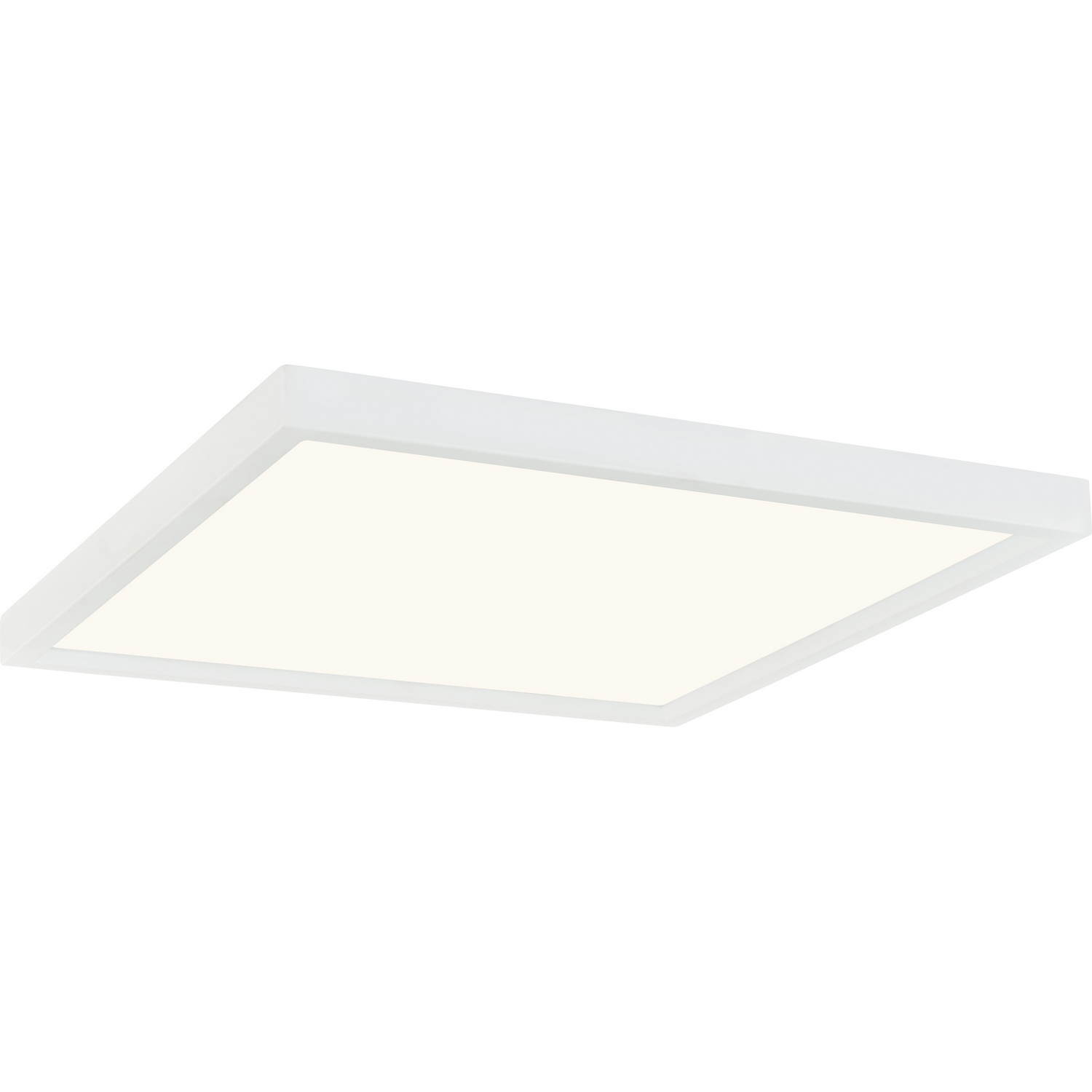 Outskirts LED Flush Mount in Matte White