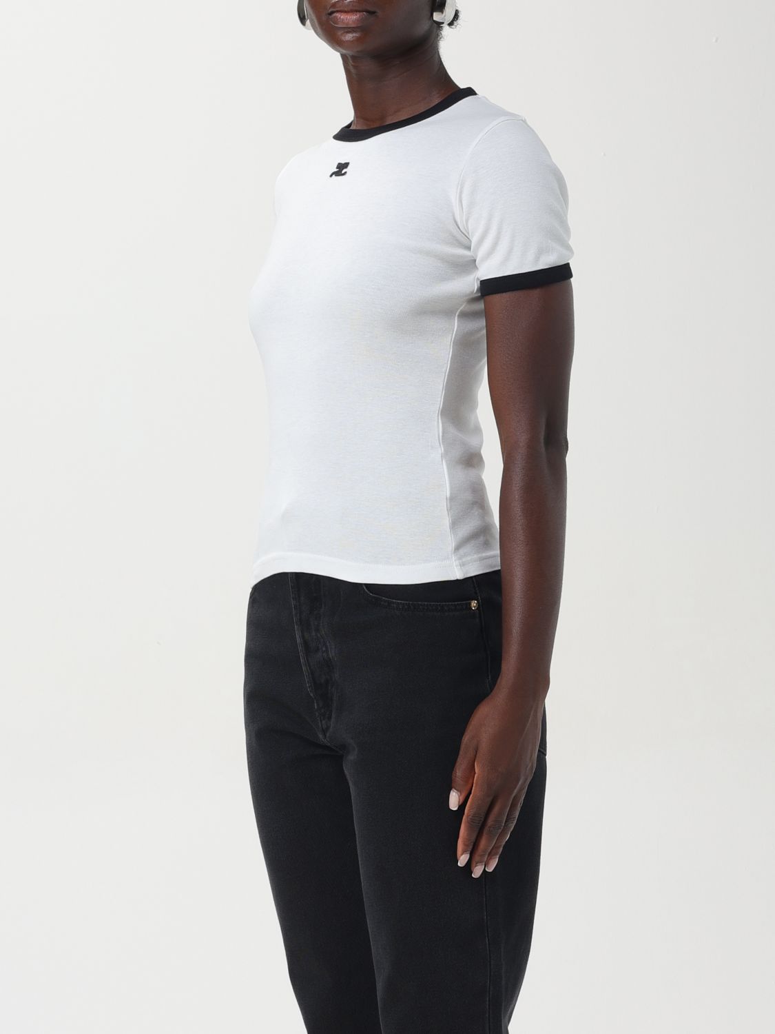 T-Shirt COURRÈGES Woman color White