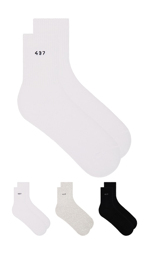 437 The Socks in Black